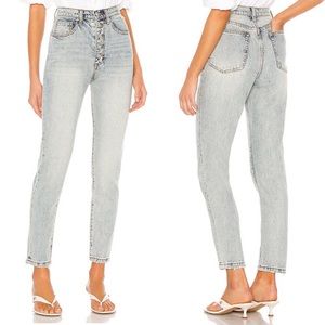 WeWoreWhat • The Danielle High Rise Vintage Straight Jeans Size 32